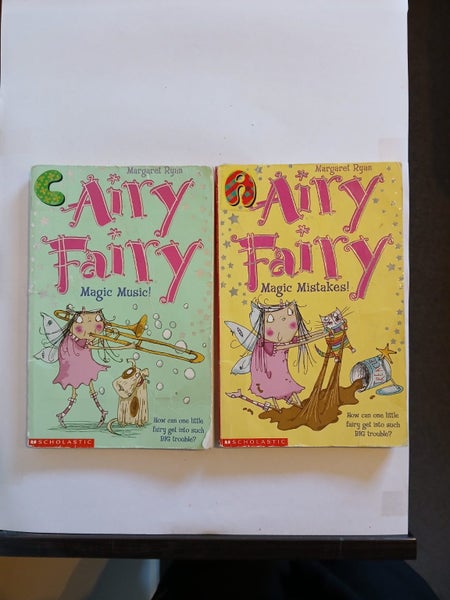 Airy Fairy x 2 Books - Magic Music & Magic Mistake - Margaret Ryan Carousel 1