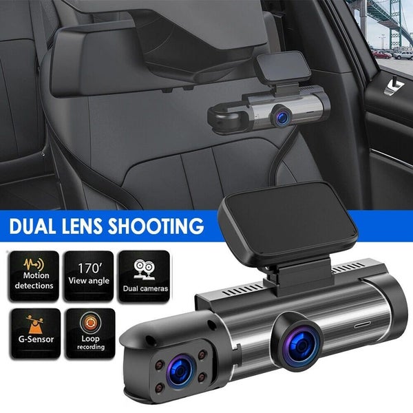 Dash Cam 3.16-inch Dual-lens Driving Recorder Front Inside Camera Car Dvr Carousel 2