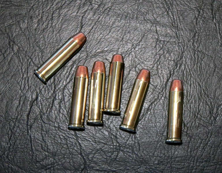 Six .357 Magnum Display Bullets Carousel 3