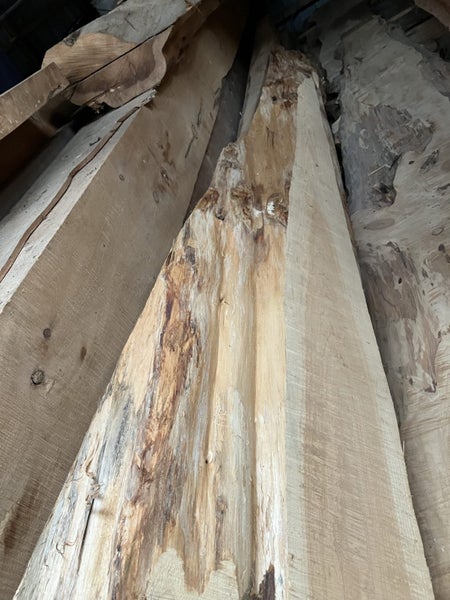 Dry Macrocarpa Timber ideal for a long bench and shelves Carousel 2