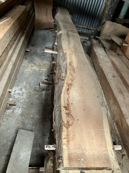 Dry Macrocarpa Timber ideal for a long bench and shelves Carousel 1