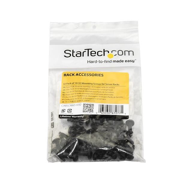 Server Rack Screws - 10-32 Screws - 50 Pack Carousel 2