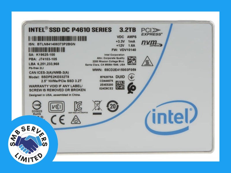 Intel P4610 3.2TB U.2 NVMe Enterprise SSD Carousel 1