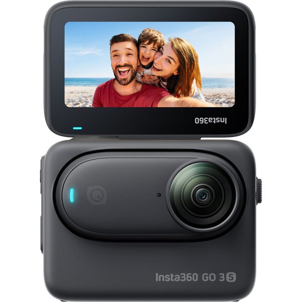 Insta360 GO 3S Action Camera - Midnight Black 64GB Edition - Recording Up to Carousel 2