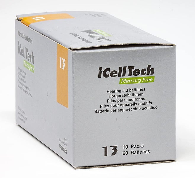 iCellTech 13 Hearing Aid Batteries x 60 Carousel 1