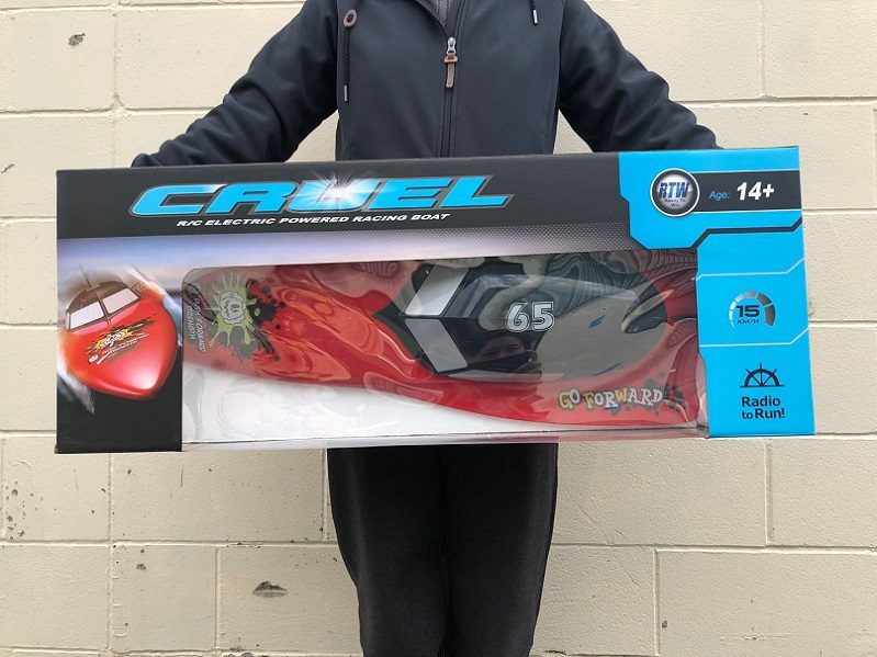 Racing Boat - 74CM Large Size RC High-Powered - Yellow Carousel 3