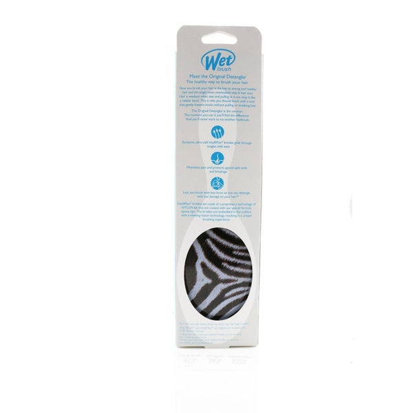 Wet Brush Original Detangler Safari - # Zebra 1pc Carousel 3