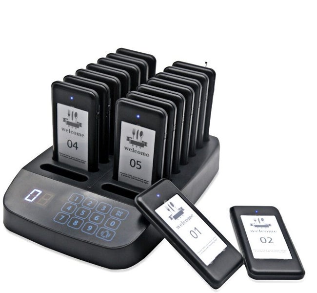 Wireless Guest/Customer Table Pager Carousel 1