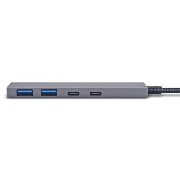 Bonelk Long-Life USB-C 4-in-1 Multiport Slim Hub - Grey [ELK-80048-R] Carousel 2