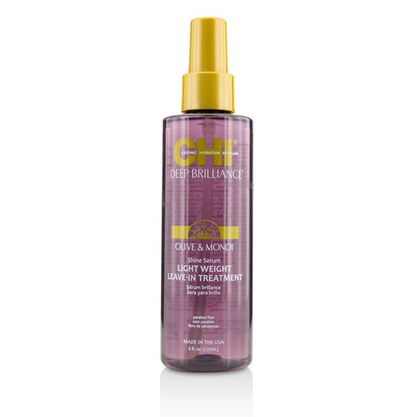 CHI Deep Brilliance Olive & Monoi Shine Serum Light Weight Leave-In Treatment... Carousel 1