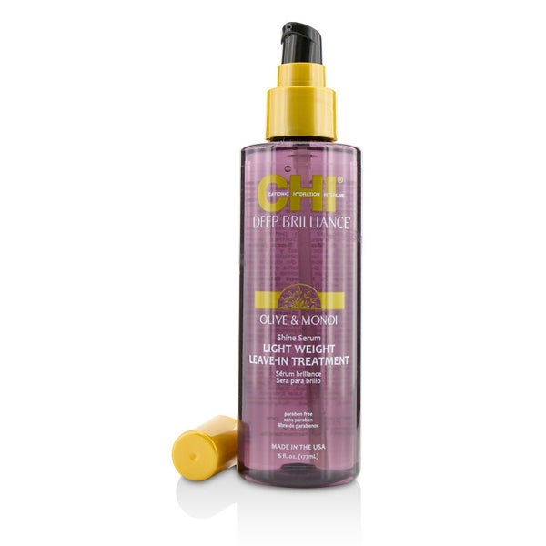 CHI Deep Brilliance Olive & Monoi Shine Serum Light Weight Leave-In Treatment... Carousel 2