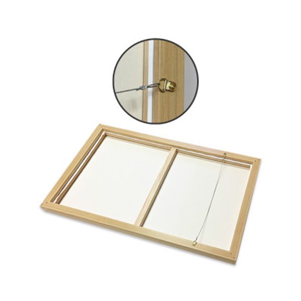 Pink Galah White Frame Canvas Wall Art Carousel 5