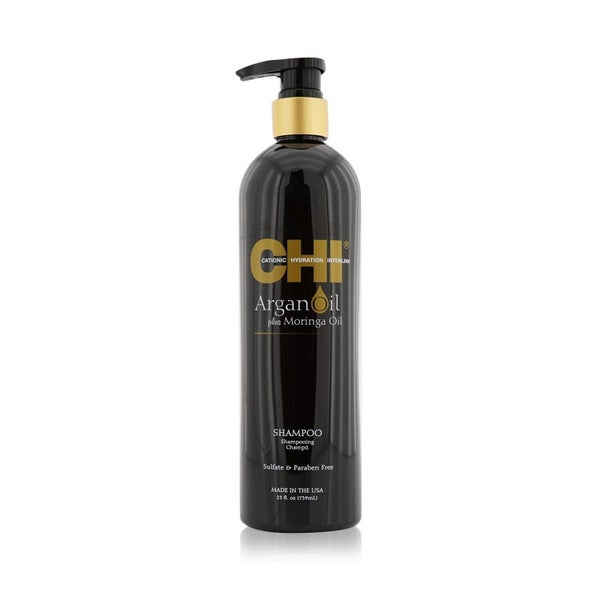 CHI Argan Oil Plus Moringa Oil Shampoo - Sulfate & Paraben Free 340ml/11.5oz Carousel 2