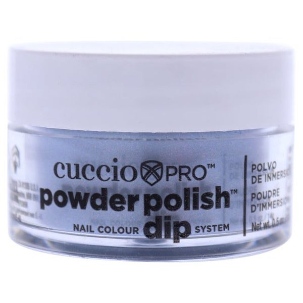 Cuccio Pro Powder Polish Nail Colour Dip System - Blue with Blue Mica by Cucc... Carousel 1