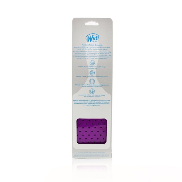 Wet Brush Paddle Detangler - # Purple 1pc Carousel 3