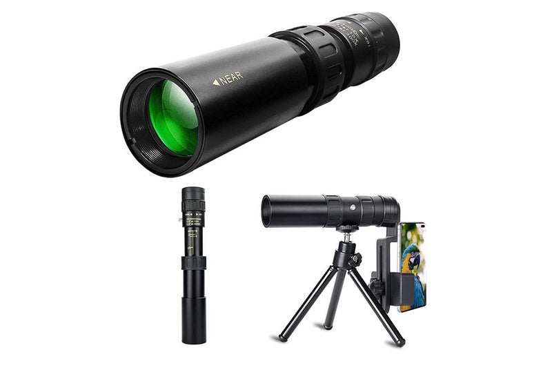 Super Telephoto Zoom Monocular Telescope for Smartphone10X-300X Carousel 1