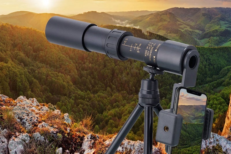 Super Telephoto Zoom Monocular Telescope for Smartphone10X-300X Carousel 2