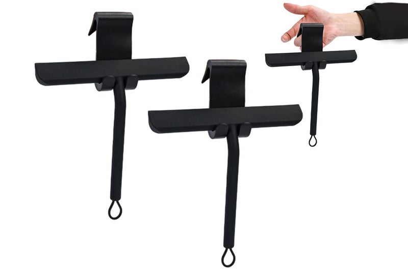 2Pcs Shower Squeegee Bathroom Glass Window Cleaning Wiper Home Cleaner Blade Carousel 1