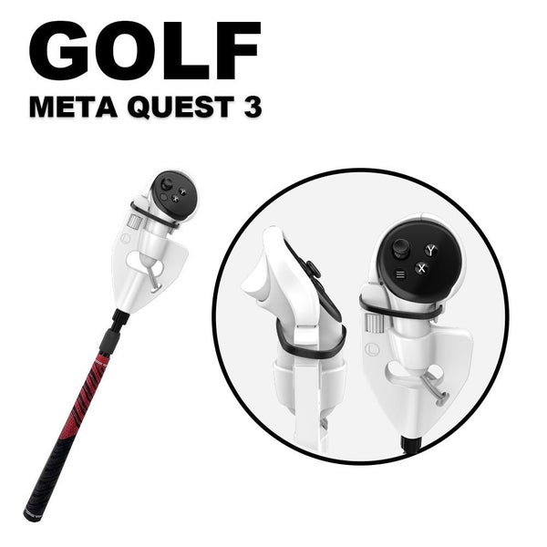 VR Golf Club Accessory for Meta Quest 3 - Enhance Your Gaming Experience with... Carousel 2