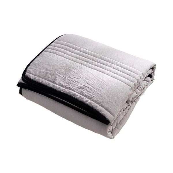 Cooling Quilt Air Condition Lightweight Blanket for Summer Hot Sleeper-Grey Carousel 2