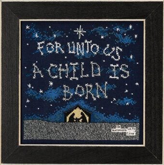 Mill Hill Cross Stitch + Bead Kit - A Child is Born Carousel 1