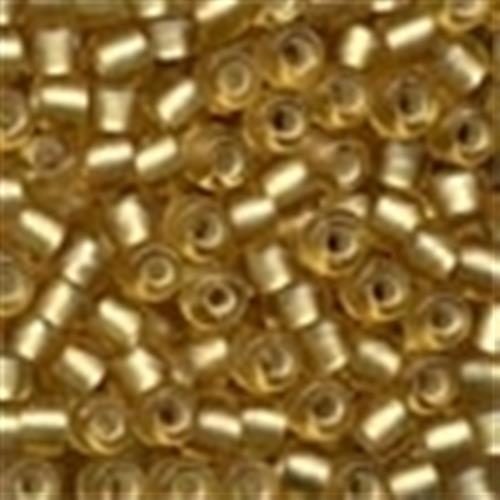Mill Hill Glass Beads Size 6 16031 Frosted Gold Carousel 1