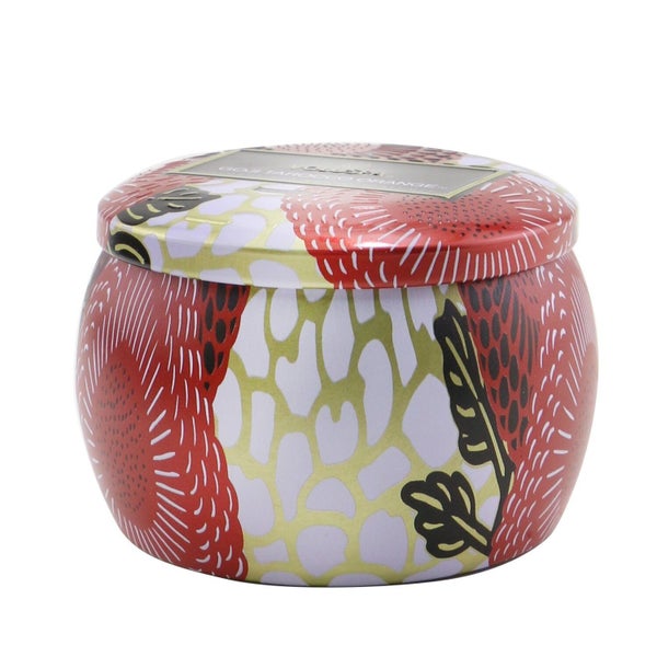 Voluspa Mini Tin Candle - Spiced Goji Tarocco Orange 113g/4oz Carousel 2