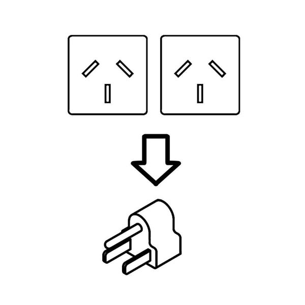 Korjo USA Double Adaptor Plug Carousel 2