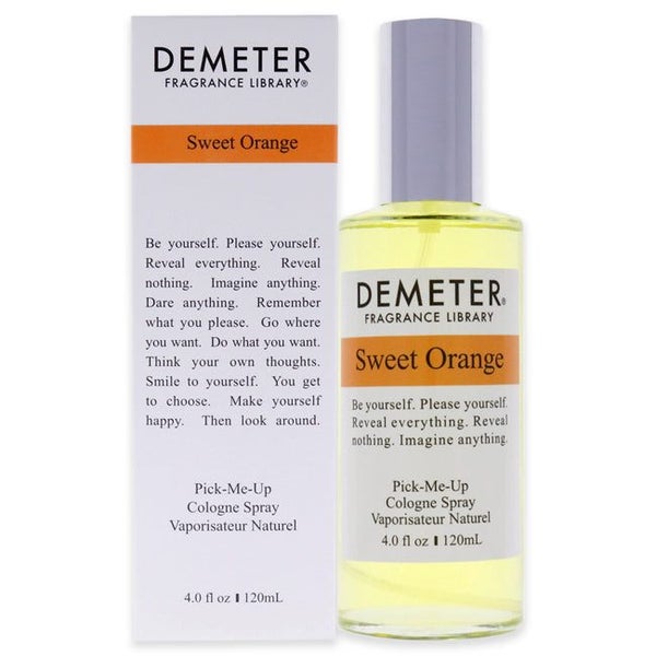 Demeter Sweet Orange by Demeter for Unisex - 4 oz Cologne Spray Carousel 1