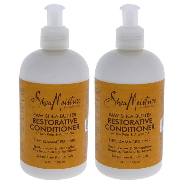 Shea Moisture Raw Shea Butter Restorative Conditioner - Pack of 2 by Shea Moi... Carousel 1