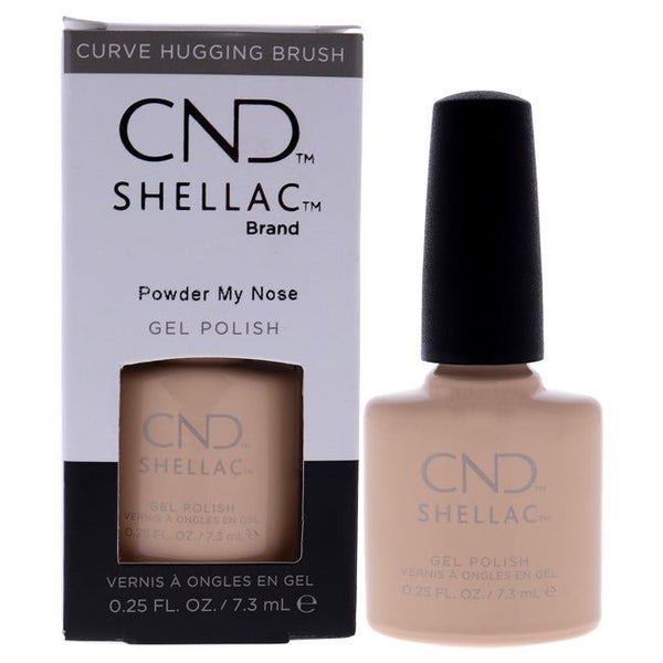 CND Shellac Nail Color - Powder My Nose by CND for Women - 0.25 oz Nail Polish Carousel 1