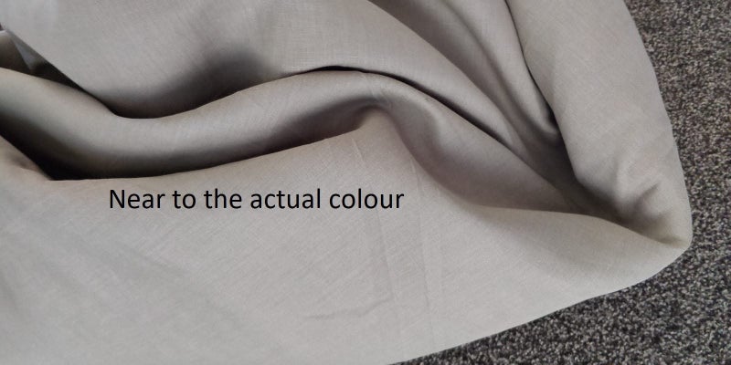 100% natural linen fabric - width 60 inches Carousel 1