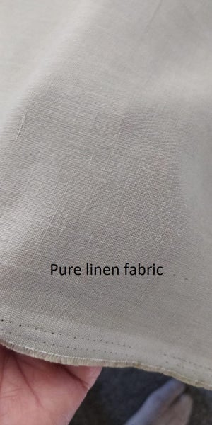 100% natural linen fabric - width 60 inches Carousel 3