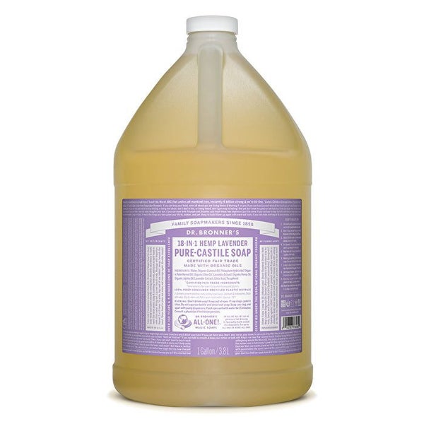 Dr. Bronner's Pure-Castile Soap Liquid (Hemp 18-in-1) Lavender 3780ml Carousel 1