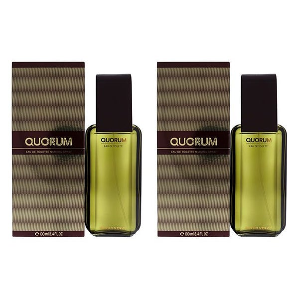 Antonio Puig Quorum by Antonio Puig for Men - 3.4 oz EDT Spray - Pack of 2 Carousel 1