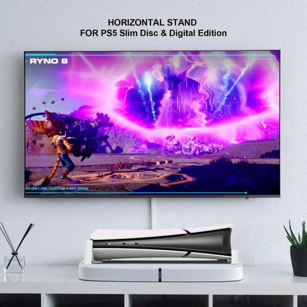 Ps5 Slim Stand For Horizontal Console Placement Carousel 7