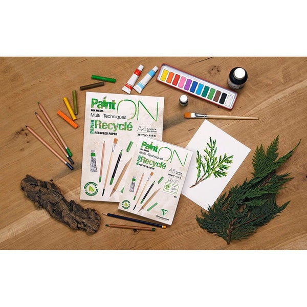 PaintON Recycled Paper Pad White A5 30 sheets Carousel 2