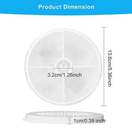 Filters for Cat Water Fountains Carousel 7