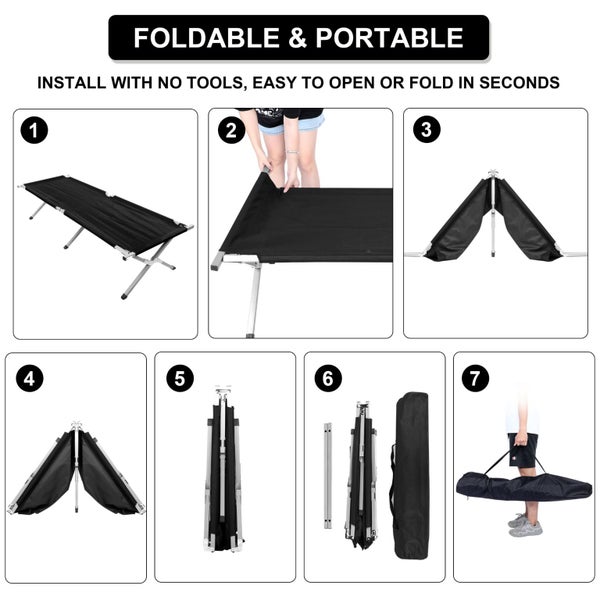 Portable Camping Bed - Waterproof - FREE SHIPPING Carousel 2