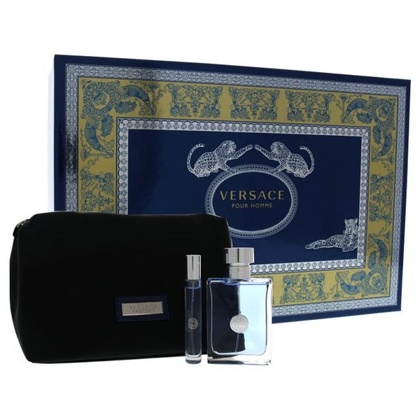 Versace Versace Pour Homme by Versace for Men - 3 Pc Gift Set 3.4oz EDT Spray... Carousel 1
