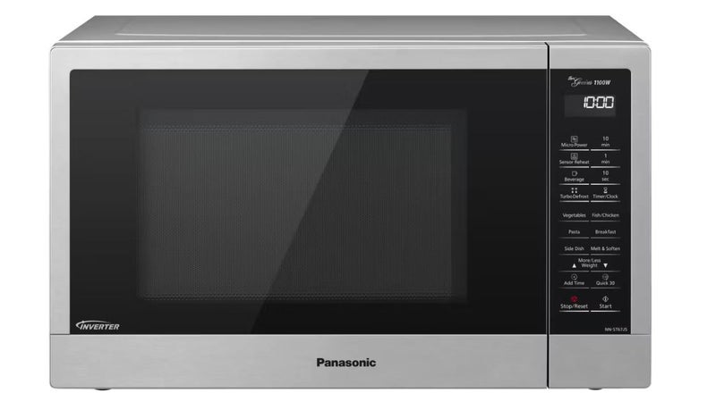 Panasonic 32L Genius Sensor Inverter 1100W Microwave - Stainless Steel Carousel 1