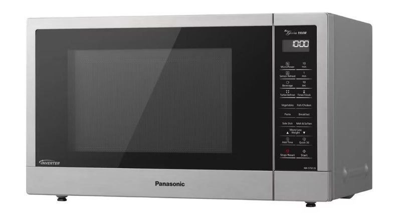 Panasonic 32L Genius Sensor Inverter 1100W Microwave - Stainless Steel Carousel 2