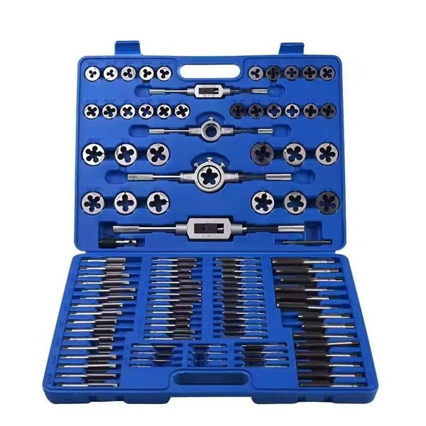 DTNZ 110PCS M2-M18 Tap & Die Set Metric, UNF, UNC Carousel 1