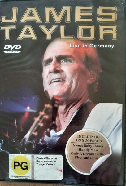 JamesTaylor - Live Baden Baden Germany 1986 Brand New Factory sealed last copy Carousel 1