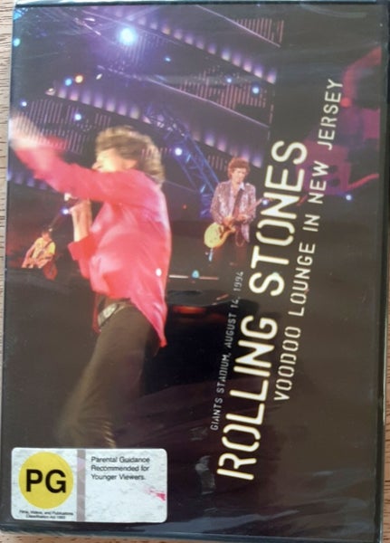 Rolling Stones -Voodoo Lounge New Jersey 1994 new sealed last copy Carousel 1