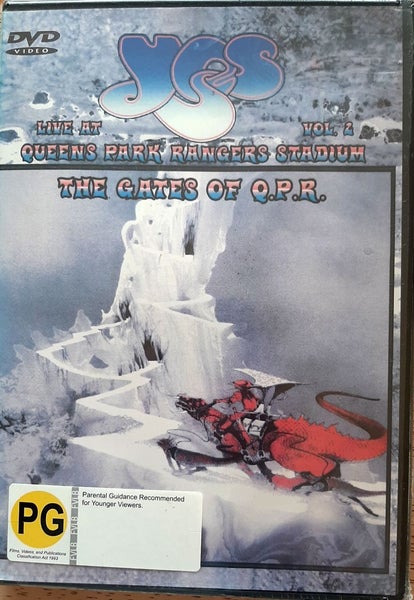 YES - Live at the Gates of QPR VOL2 New factory sealed 1975 concert Carousel 1