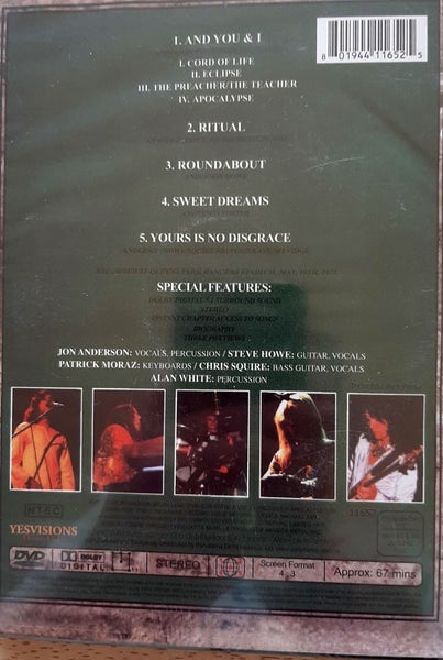 YES - Live at the Gates of QPR VOL2 New factory sealed 1975 concert Carousel 2