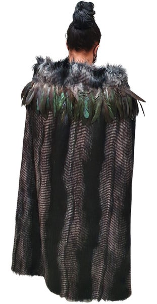 Contemporary Korowai (Maori Cloak) Carousel 1