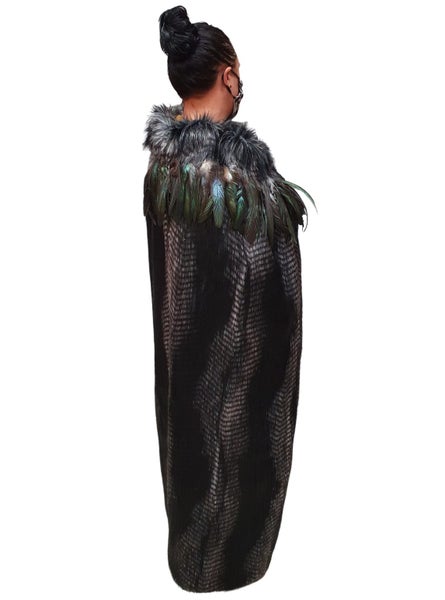 Contemporary Korowai (Maori Cloak) Carousel 2
