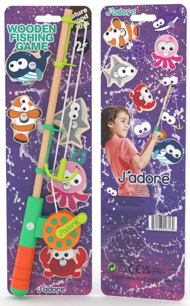J'Adore Wooden Fishing - Purple Carousel 3